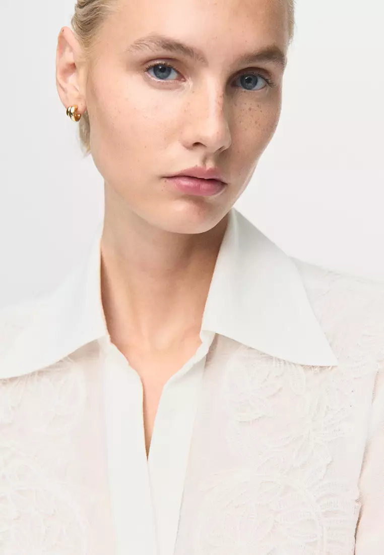 Lyocell Shirt with Patches