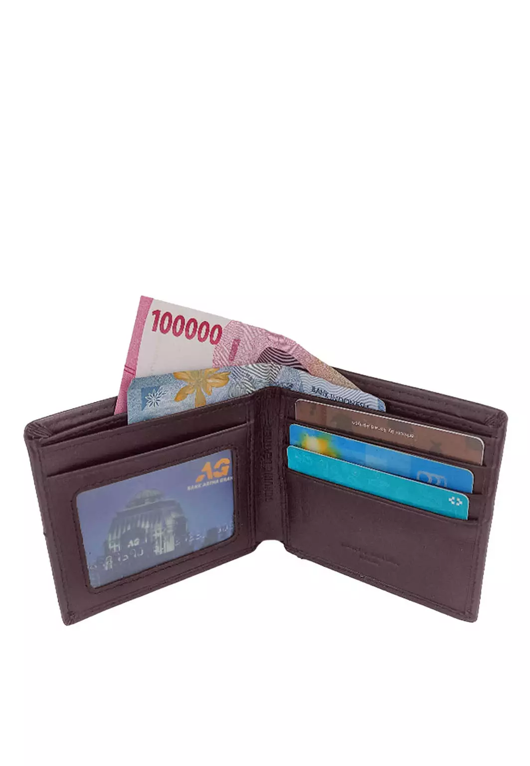 Pierre Cardin Dompet Lipat Pendek Pria Kulit