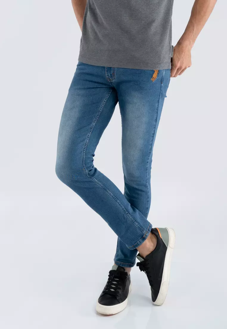 Men’s Stretch Slim Fit Long Jeans