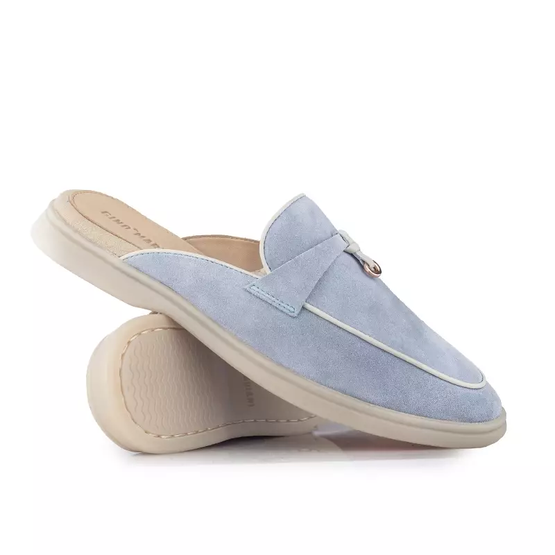 Sepatu Wanita Casual Loafer Gino Mariani Emery 6 Sky Blue