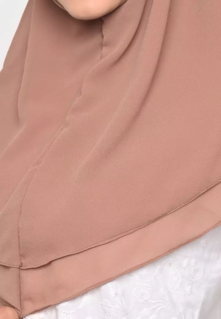 Bergo Alena Hijab Instant Rossybrown