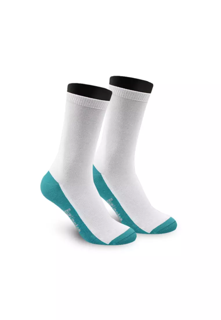 Burlington Ladies' Cotton Thin Casual Crew Socks 3 pairs in a pack BLCKG35