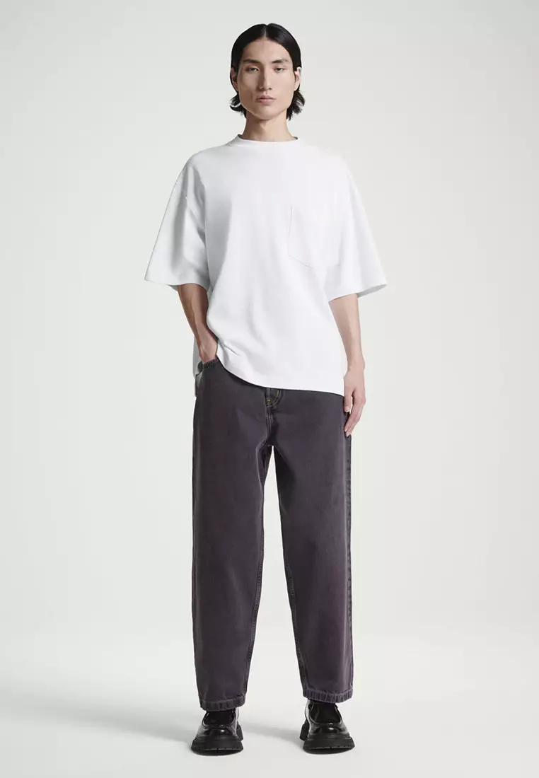 新品未使用　COS DENIM PANTS DOME COS Dome Jeans in OVERDYED VIOLET | endource