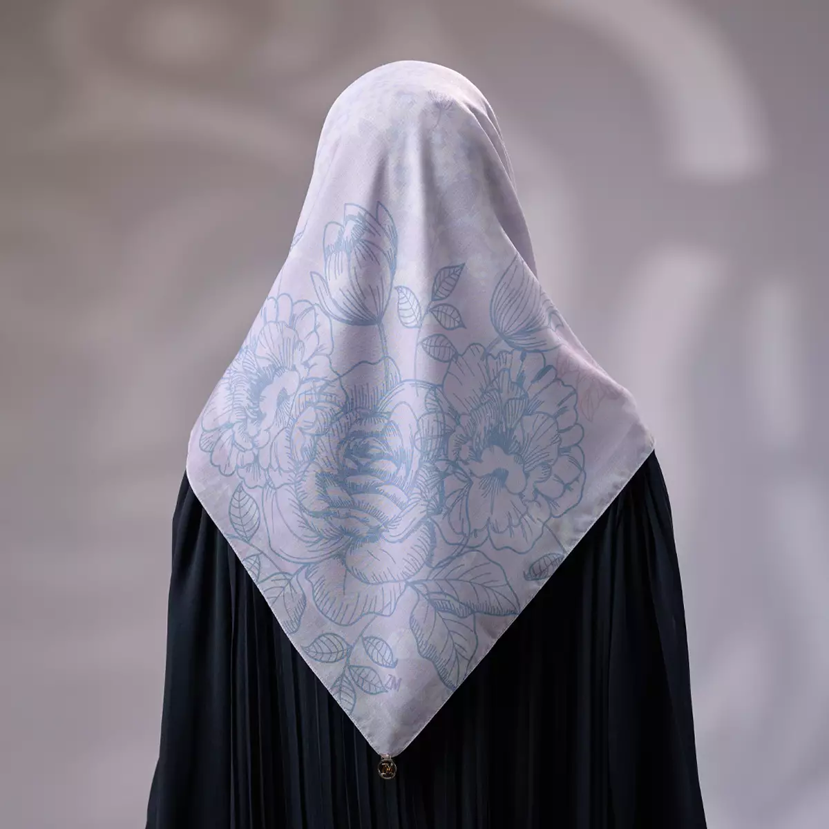 ZM Zaskia Mecca - New Jola Lilac Tasdia Voal Scarf Kerudung Segi Empat Wangi Water Splash Ultra Sonic