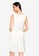 Springfield white Short Dress With Flounced Skirt 128B5AA10CD4D2GS_2