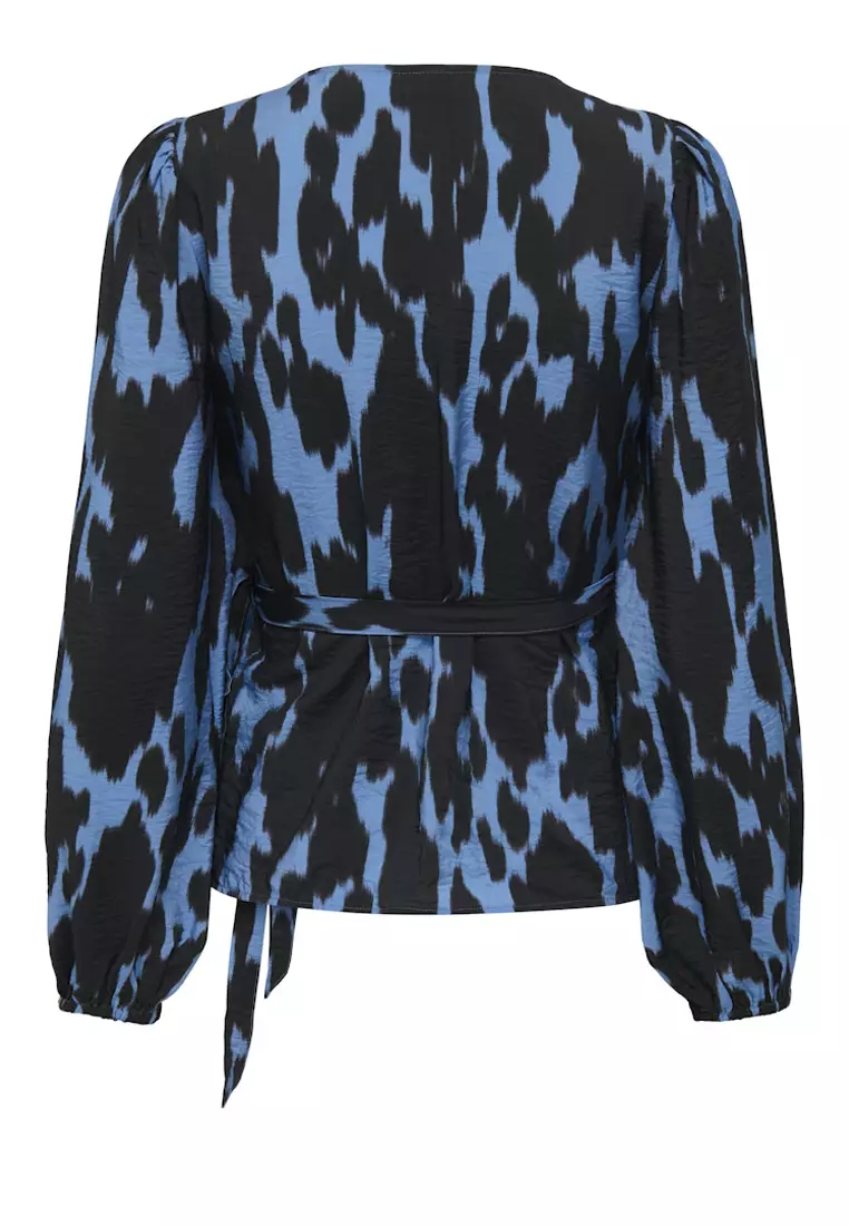 Long Sleeve Wrap Top