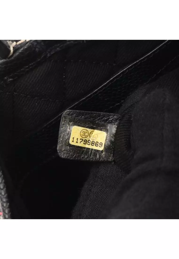 Pre-Loved Chanel Cc Coated Canvas Tote