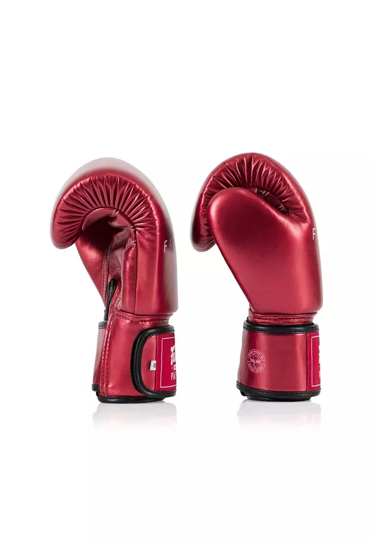 Fairtex Boxing/Muay Thai Gloves - BGV22 - RED "Metallic"