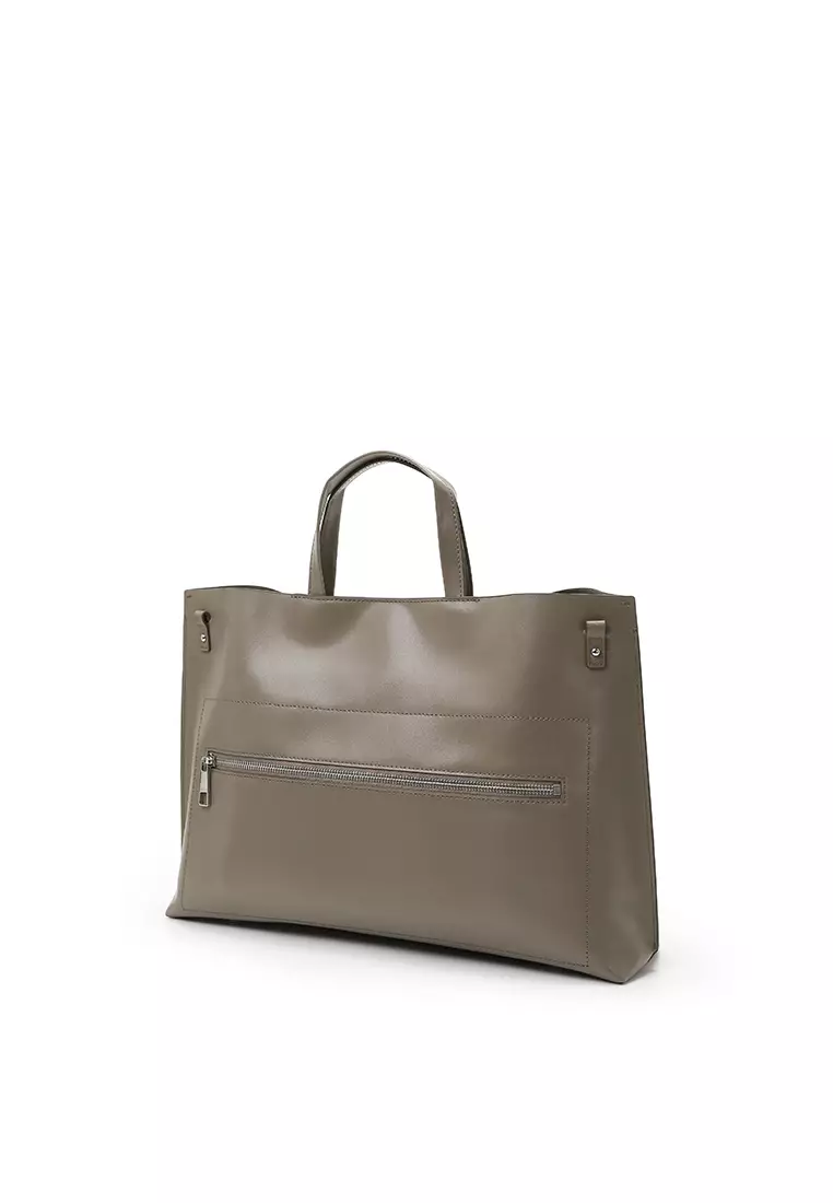 PAPERBAG Picture Tote Bag II - Dark Grey