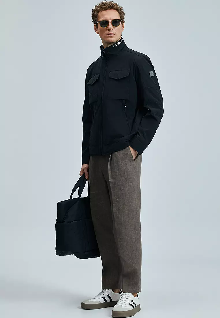 Multi-Pockets Zipper Jacket