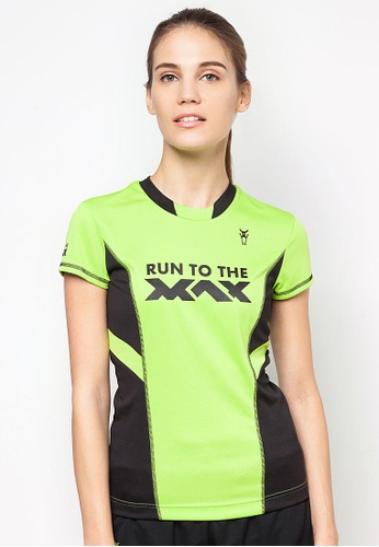 AMNIG green Amnig Women Run To The Max Running Tee 928C5AA5372054GS_1