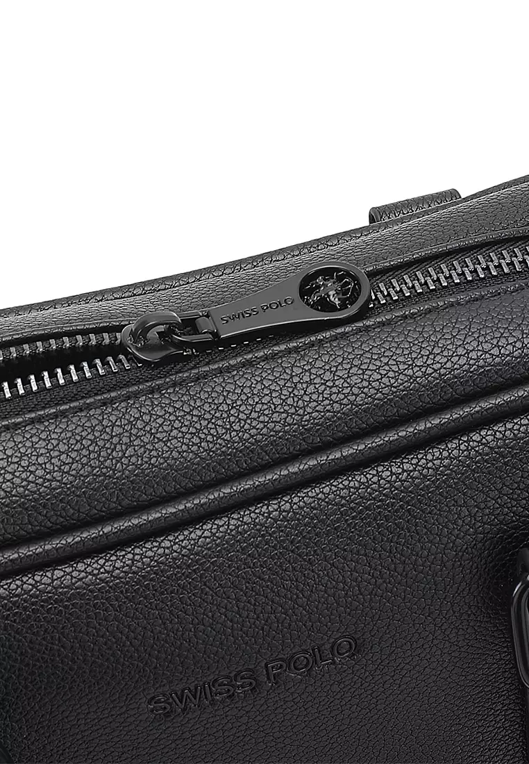 Women's Top Handle Bag / Sling Bag / Crossbody Bag - Black