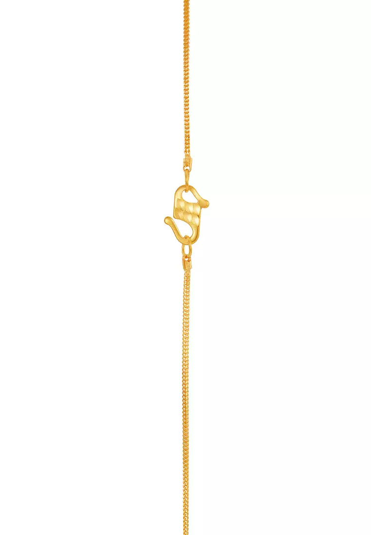 HABIB AL-ZAHRA | 916/22K Yellow Gold Necklace HLZN0021224