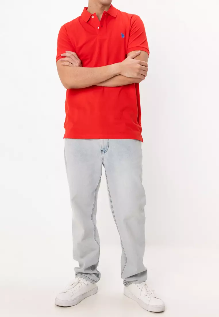 Buy US POLO ASSN Logo Polo Shirt 2025 Online ZALORA Philippines