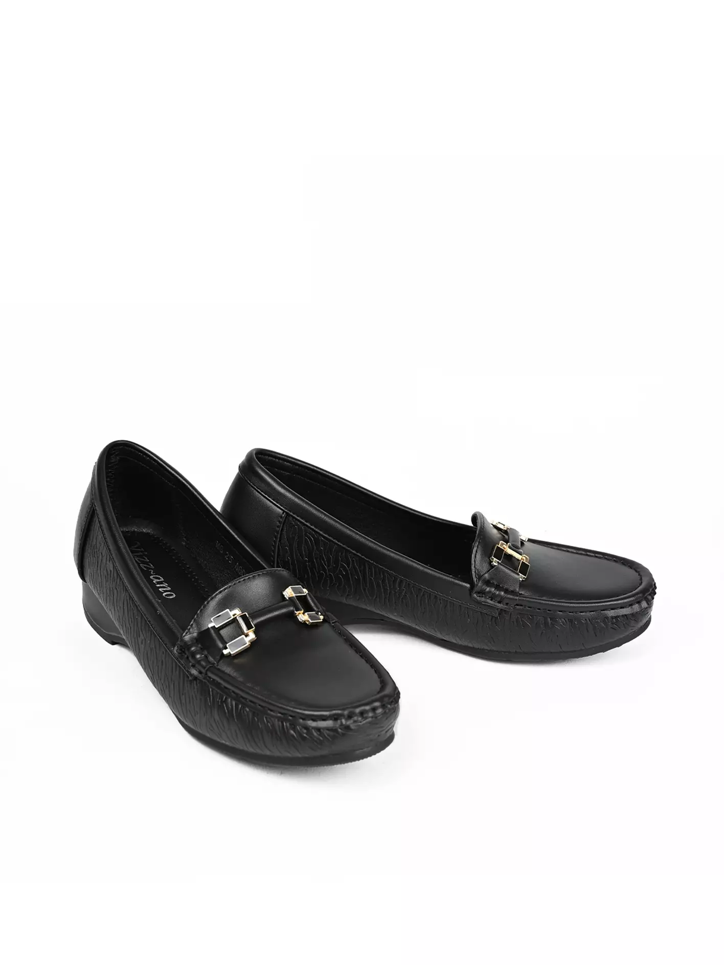 Vizzano Sepatu Loafer Slip On Wanita (Hak 5 cm) Design Marvell