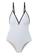 LYCKA white LNN1209 Korean Lady One Piece Swimwear White 066D5USEA6C2D8GS_1