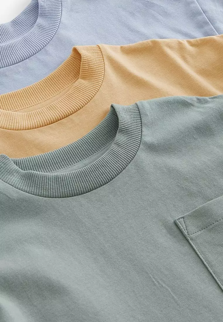 Relaxed Fit T-Shirt 3 Pack