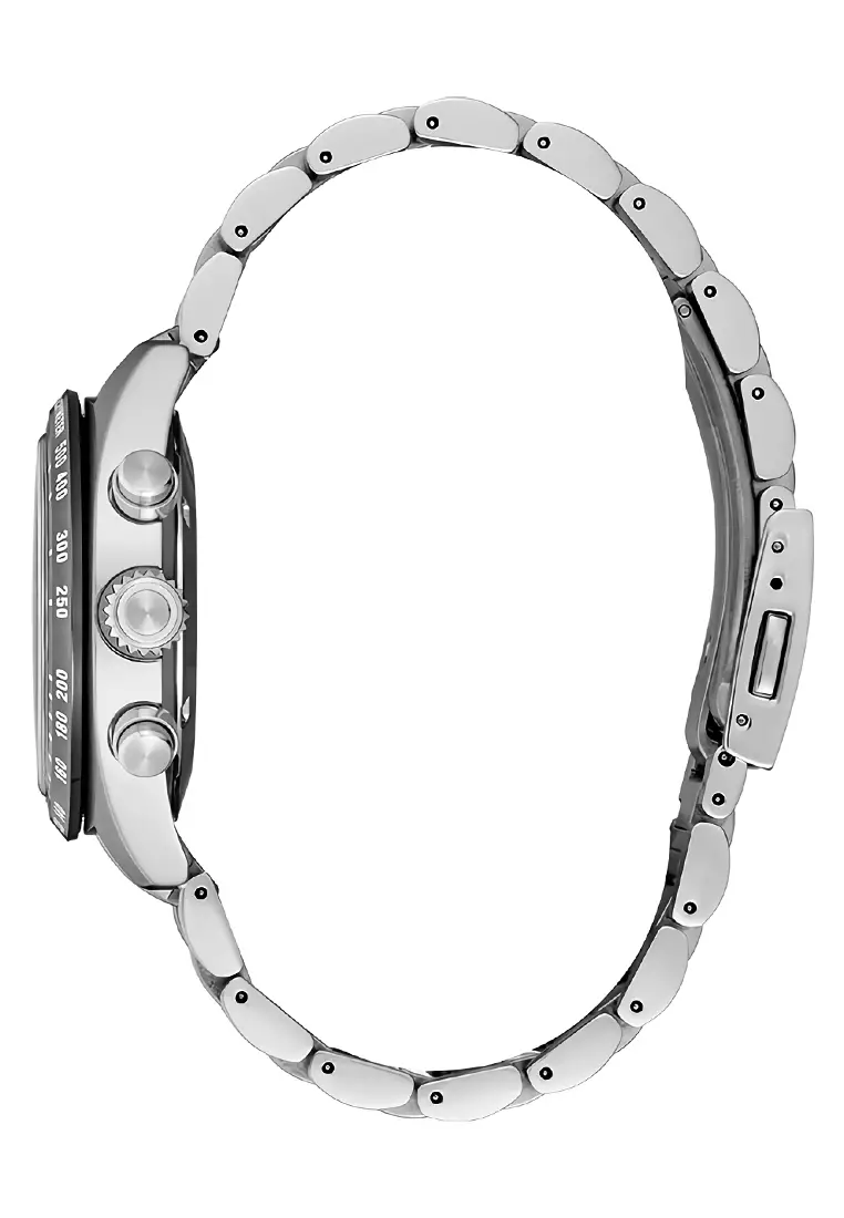 Seiko Prospex Solar Chronograph - Jam Tangan Pria - Silver - Stainless Steel - SSC813P1