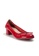 Shu Talk red WONDERS Bow Bow Patent Leather Mid heeled Ballet Pumps D1E67SHD6562EDGS_2