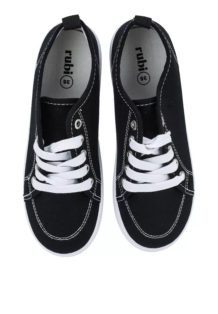 rubi jamie lace up plimsolls
