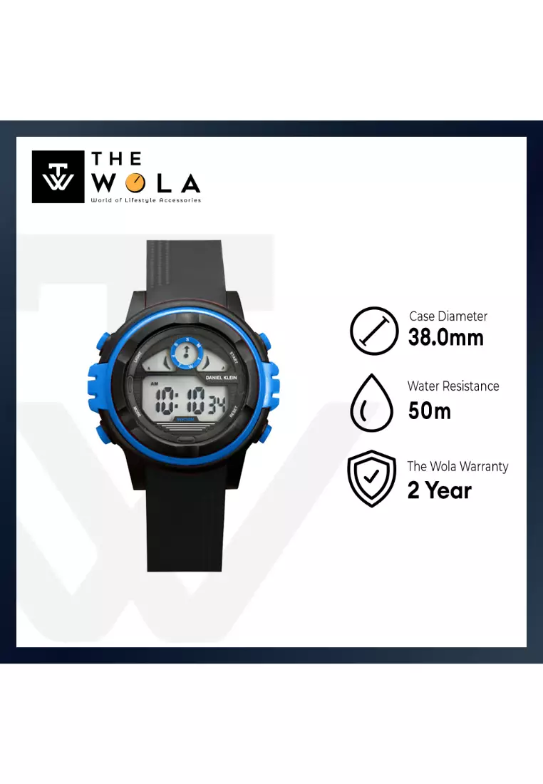 Kids Digital Watch DK.2266-8 Black TPU Strap (MSX-02-M)