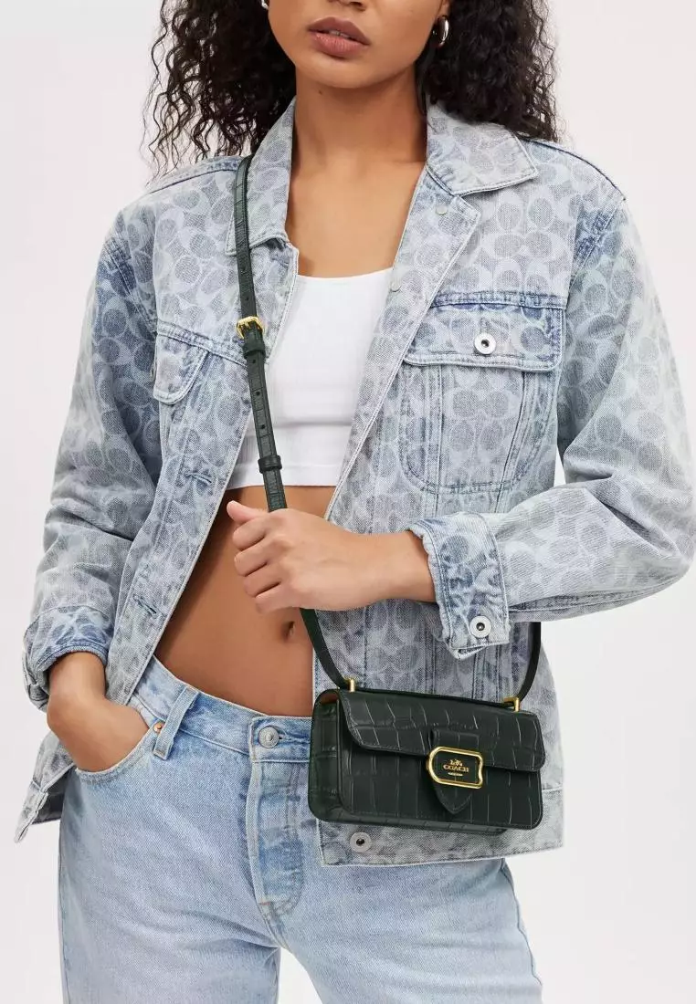 Coach Morgan Crossbody Amazon Green