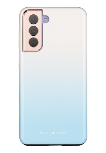 Polar Polar blue Iceberg Pastel Samsung Galaxy S21 5G Dual-Layer Protective Phone Case (Glossy) 247F6AC6C28CD3GS_1
