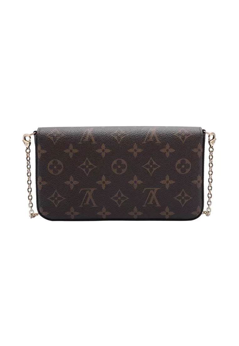 LOUIS VUITTON Louis Vuitton lady s new shoulder slung chain bag