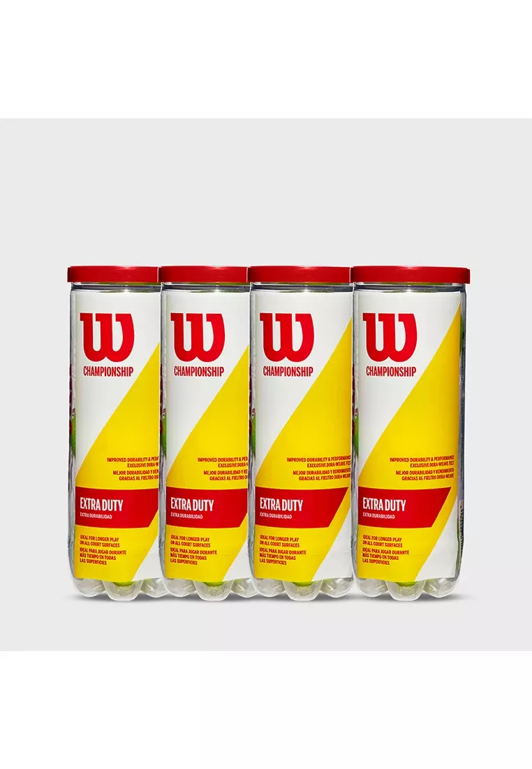 Champ XD Tennis Ball Set of 12 ( 4 Cans of 3 Balls)