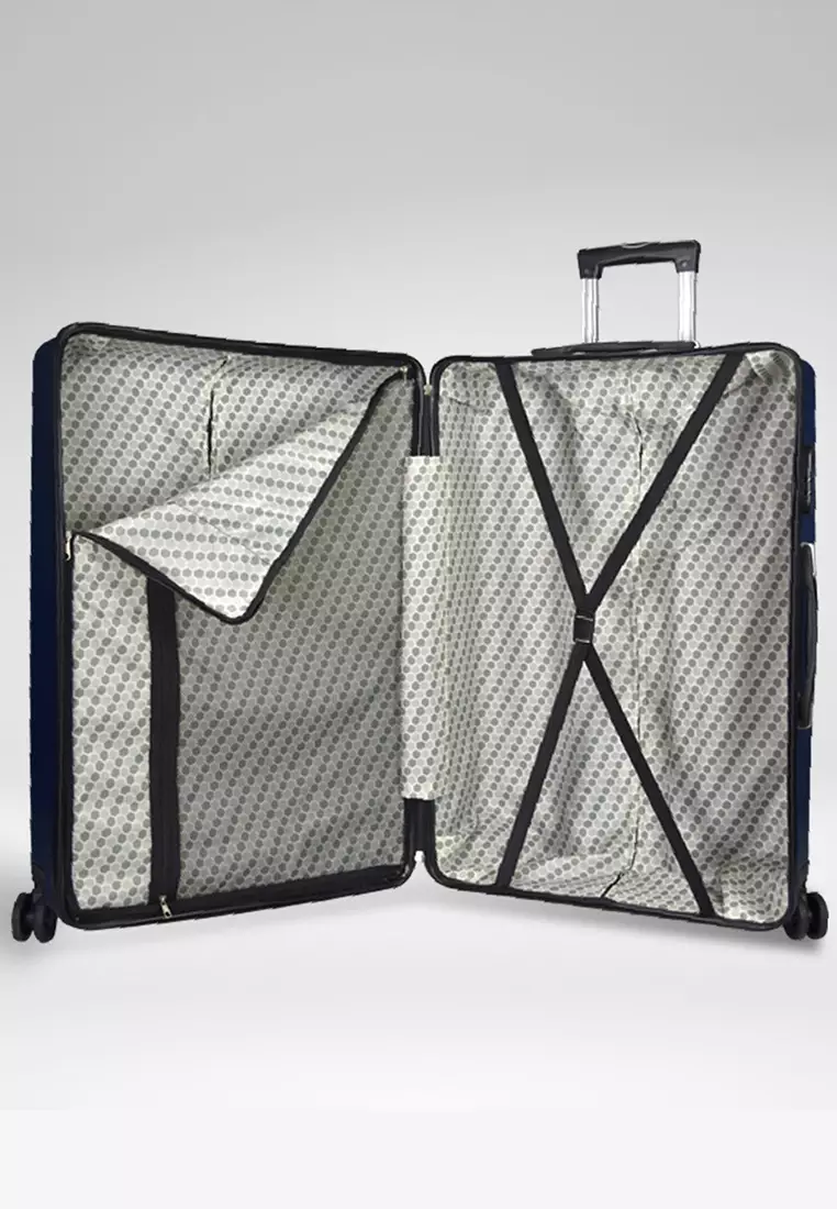 Urbanlite Trapez 24 inch 8-Wheel Spinner Hard Case Luggage