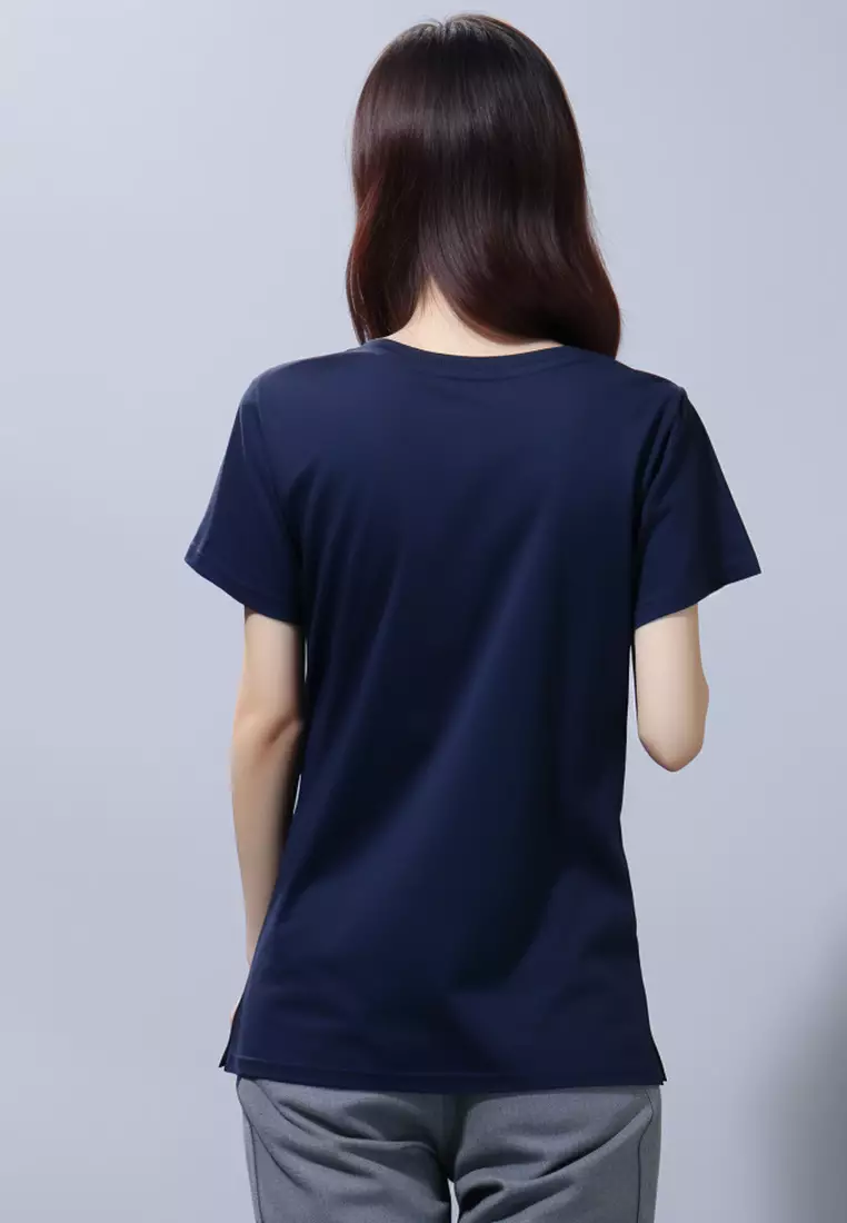 LT591I Kaos Wanita irresistable Navy
