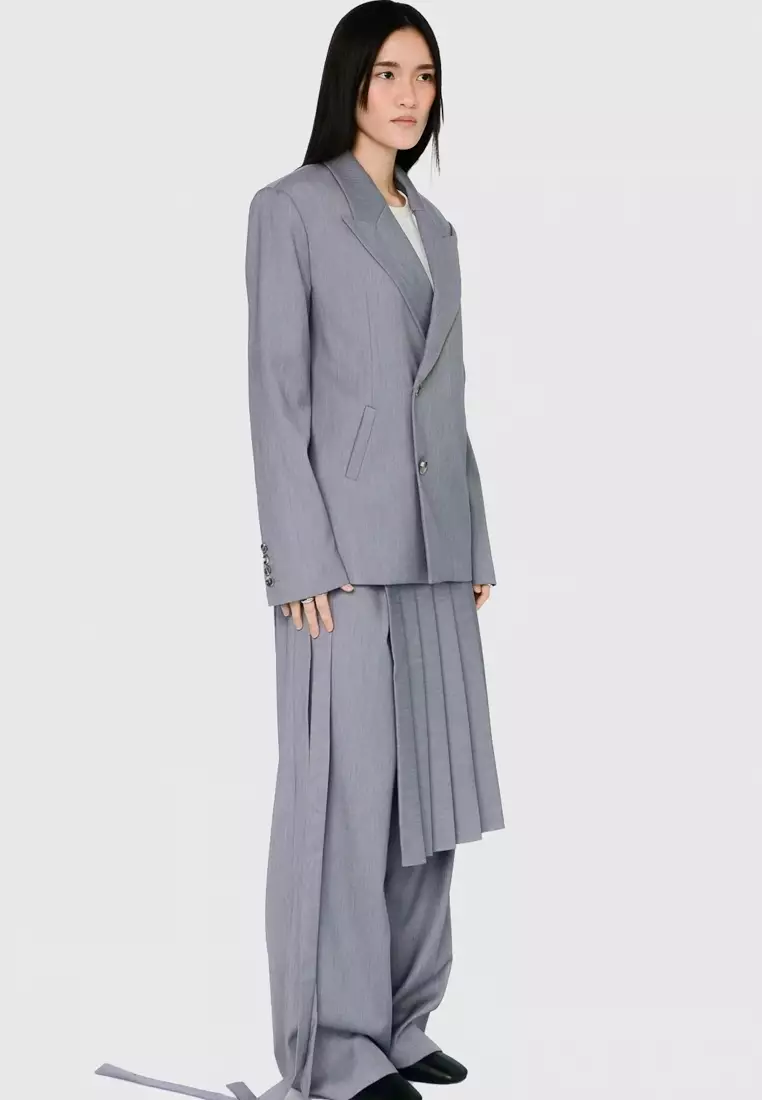 Oversized Blazer in Grey