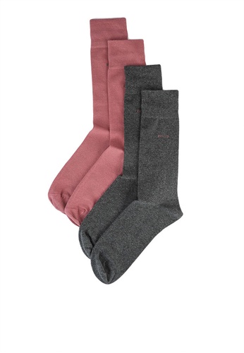 BOSS pink 2-Pack RS Uni Colors Crew Socks ABEDDAA53A83E4GS_1