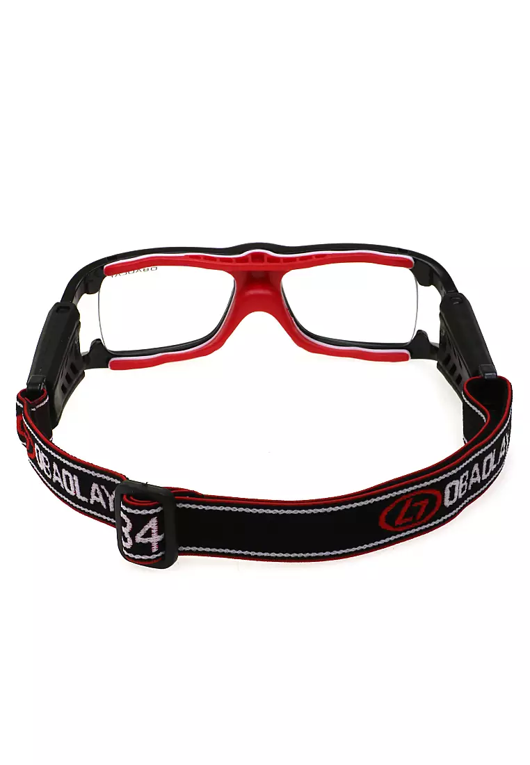 Mackenzie Kacamata Olahraga Basket Anti Collision Eye Protector Material PC ORIGINAL - Black