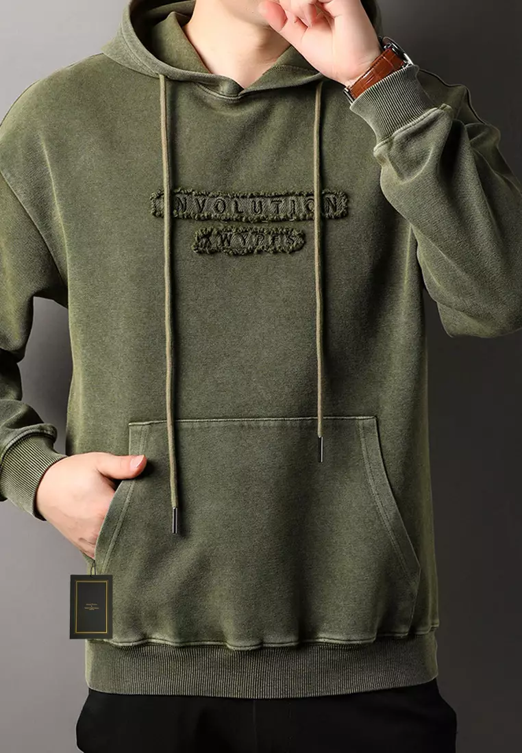 Twenty Eight Shoes Retro Letter Embroidery Hoodies BD-HPN3326 2025