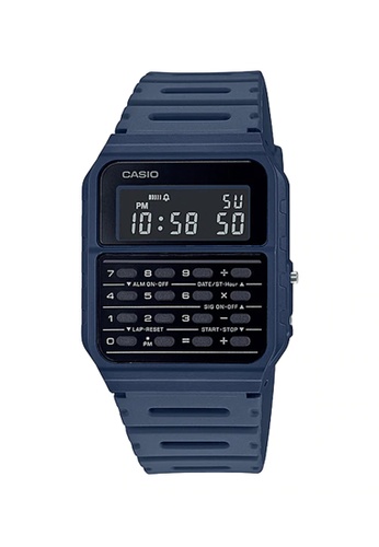 CASIO blue Casio Databank Calculator Watch (CA-53WF-2B) BF501AC5414C86GS_1