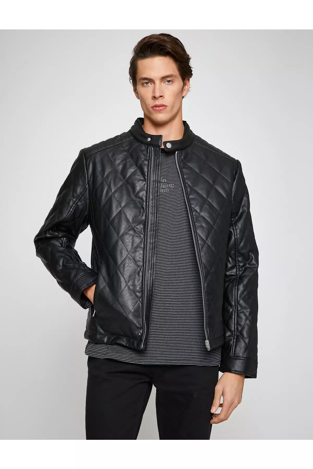 Next leather sales bomber jacket