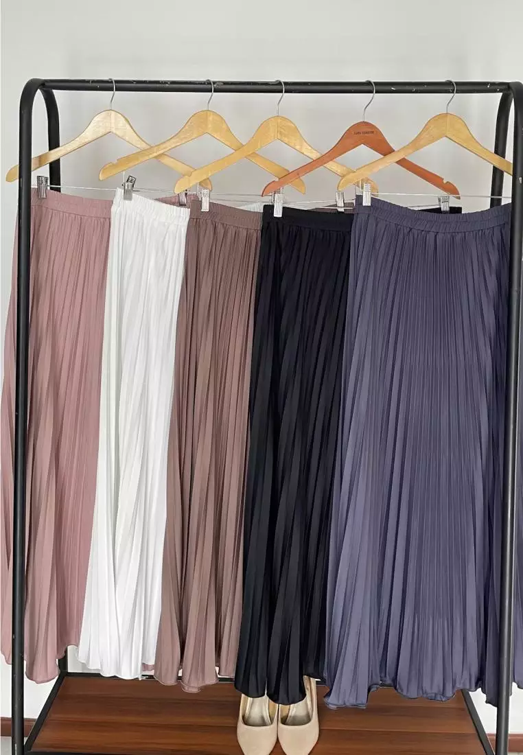 Diana Skirt (Rok Plisket Basic Premium) Panjang 102 cm