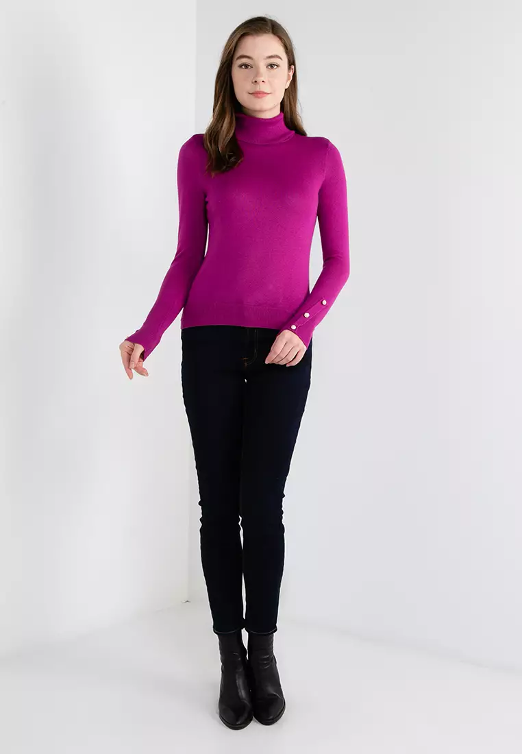 Abel Long Sleeves High Neck Top