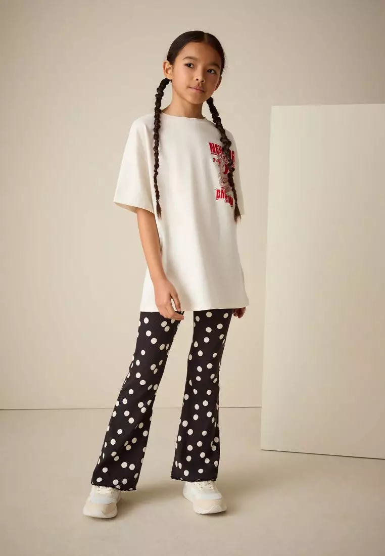 Rib Flare Leggings