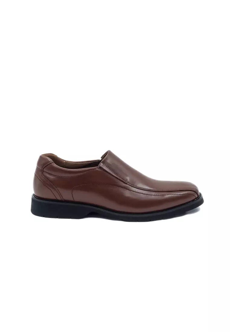 Hush Puppies Men's Shoes Icarus Slip On In Brown
