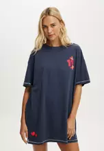 Licensed BT21 Steely Blue Washed