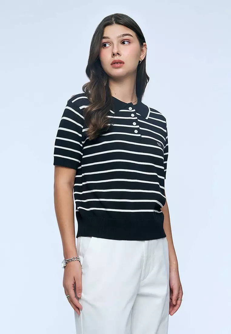 Stripe Smart Polo