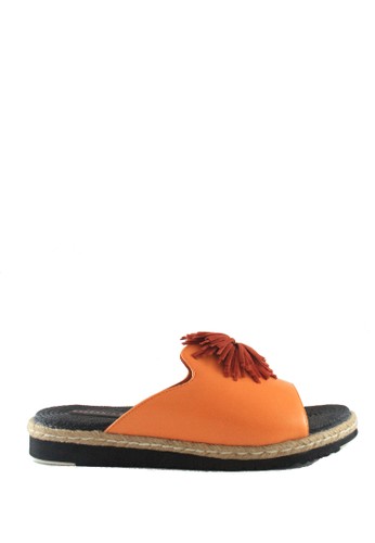 STEFANIA BALDO orange Bluss Sandals B787BSH7D42A55GS_1