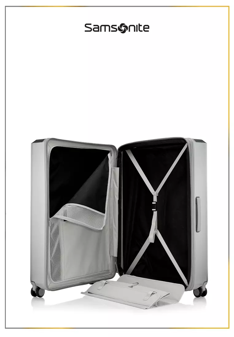 Samsonite Koper Hardcase Evoa Z Spinner 30 Inch Exp - Silver