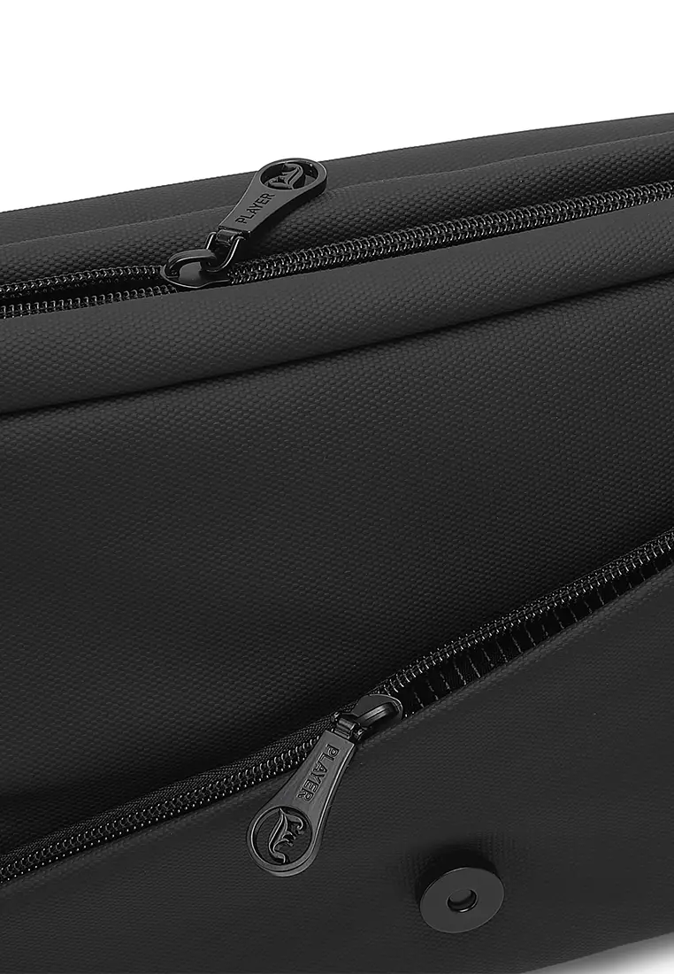 Men's Chest Bag / Sling Bag / Crossbody Bag (Tas Dada / Tas Selempang Pria) - Hitam