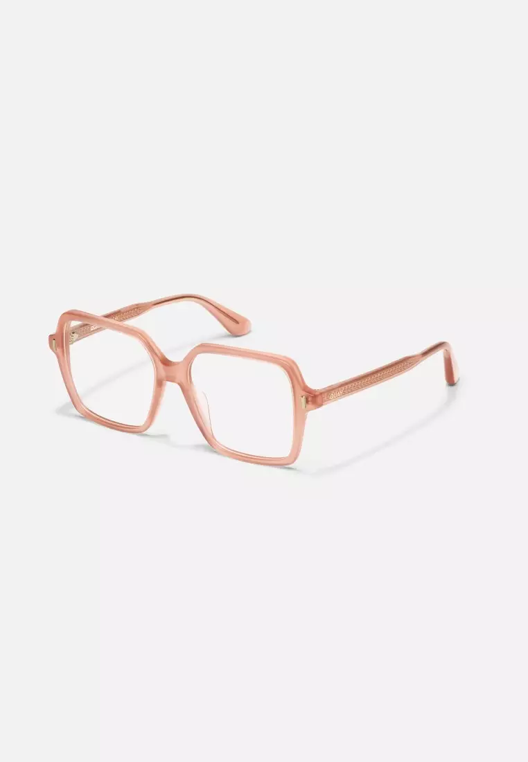 QUAY Boss Mode Optical Eyeglasses - Peach