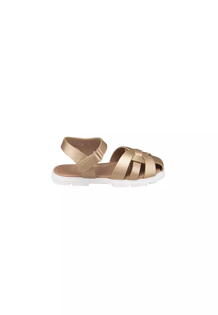 Discount on Meet My Feet  shoes - SKU: Talia Toddlers To Kids Sandals For Girls