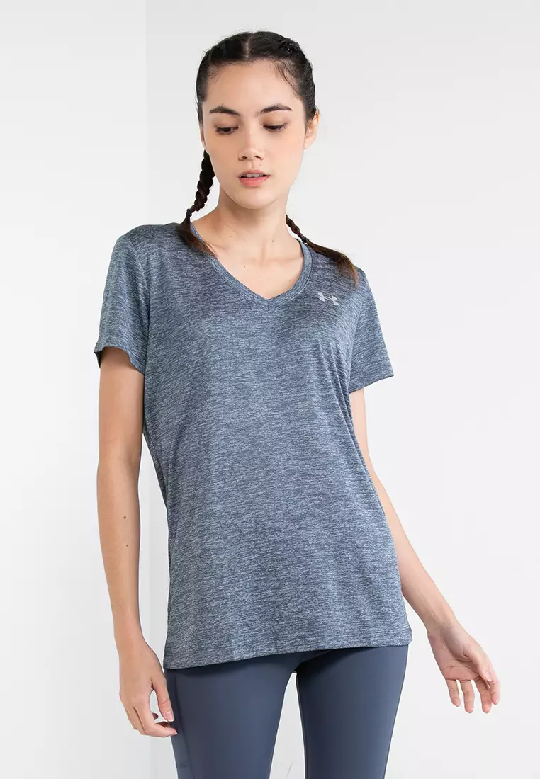under armour tech tee v neck