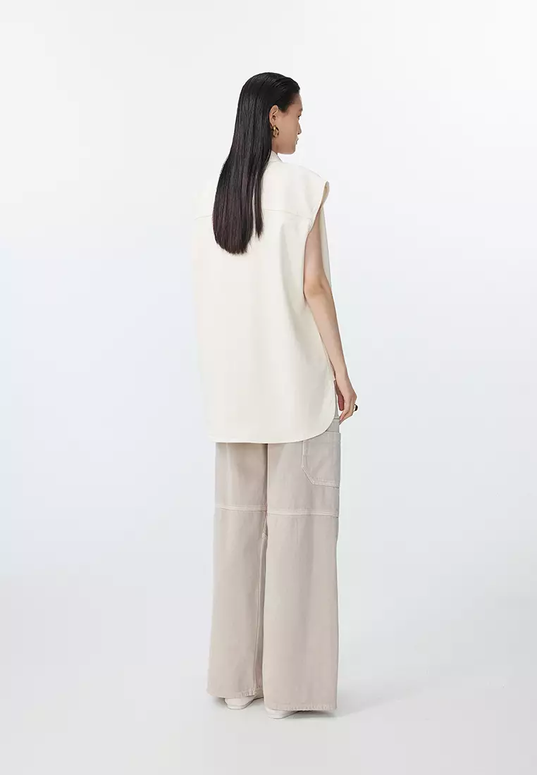 Loose Sleeveless Shirt